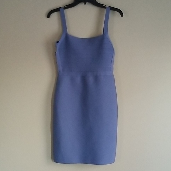 Tiger Mist Prague Back Cutout Blue Mini Dress M - Picture 12 of 16
